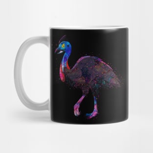 watercolor a cute cassowary smile Mug